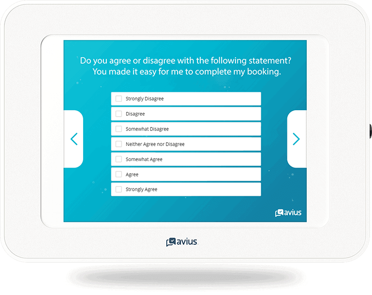 Example CES survey question